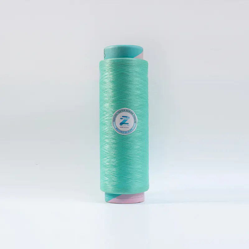 150d/96f naka -texture na polyester dty sinulid para sa tela