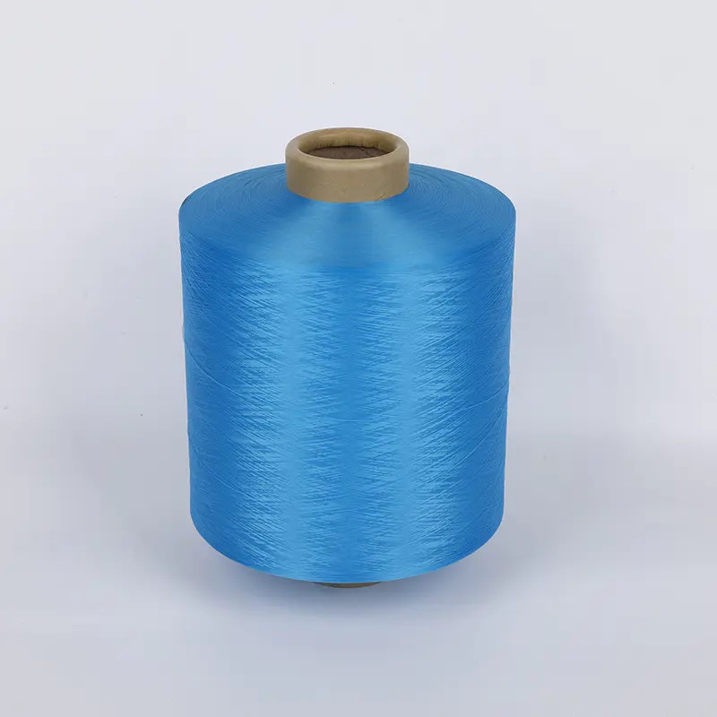Dty 300d/72f polyester na naka -texture na sinulid