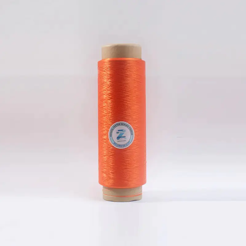 Polyester dty 150/288 s+z dope na tinina ng kulay