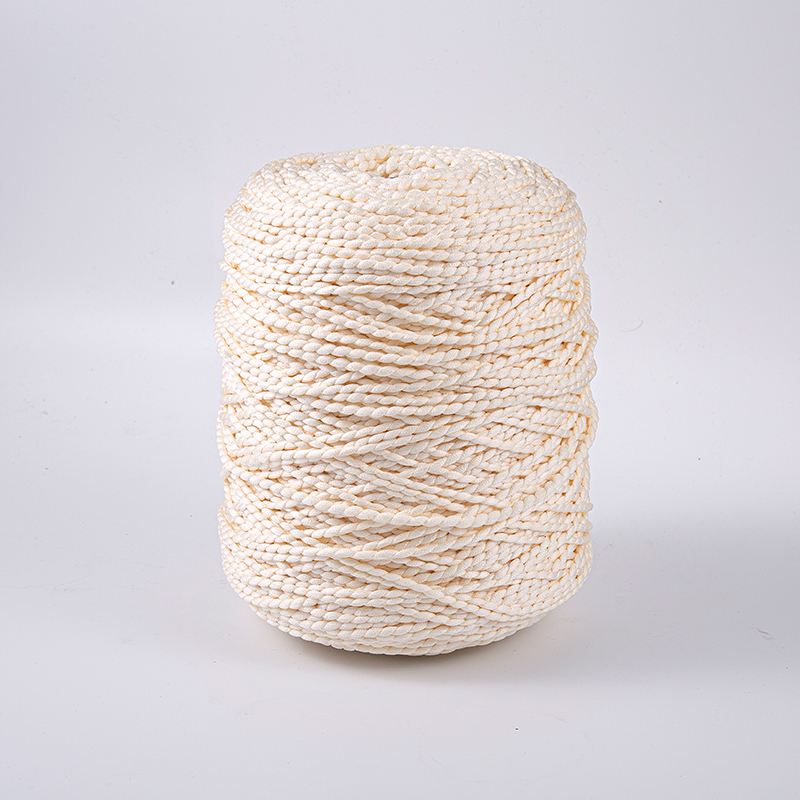 Magaspang na lana na sinulid na polyester sinulid