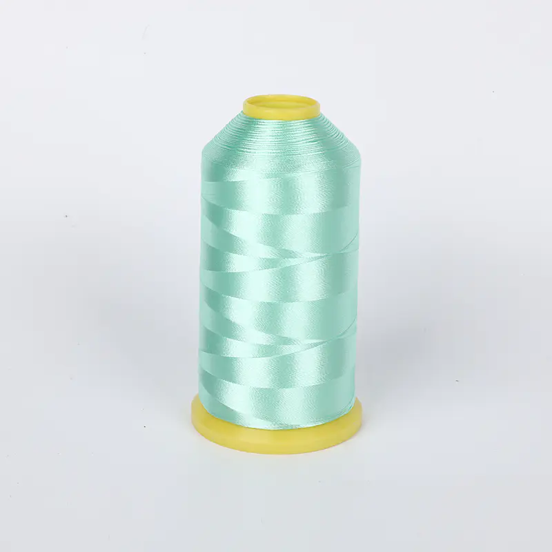 150D/2 100% polyester na pagbuburda ng thread para sa puntas